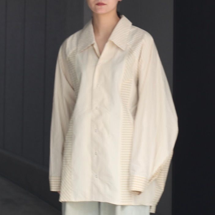 20SS my beautiful landlet シャツスリーブ切替SW】