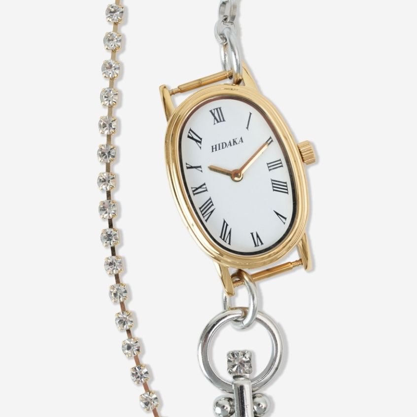 【残り一点】Legacy Watch Bracelet(SILVER×GOLD)