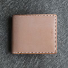 【残りわずか】Half Folded Wallet(NATURAL)