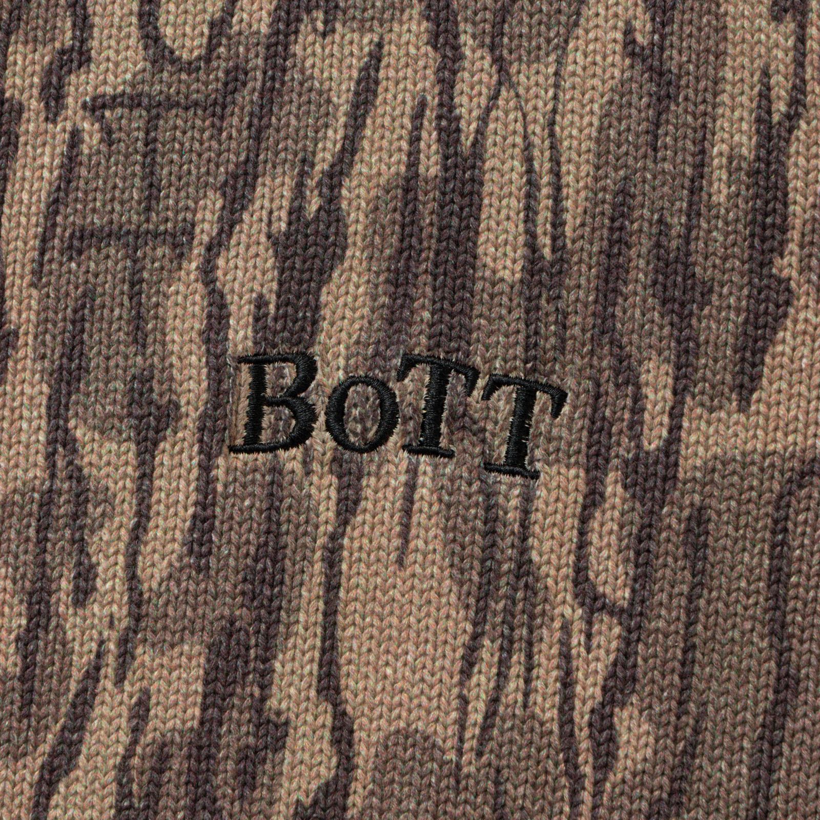 【残り一点】Camo Printed Knit