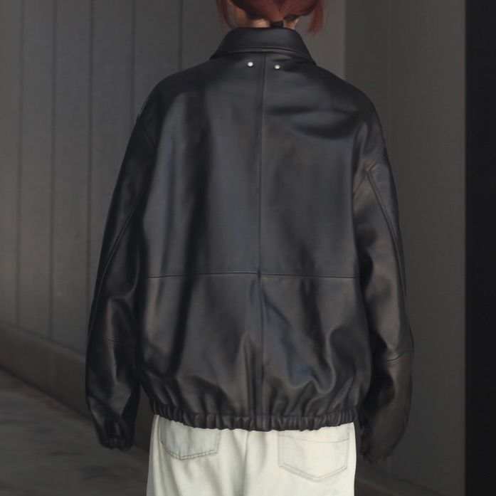 【残りわずか】Sheep Leather Flight Jacket