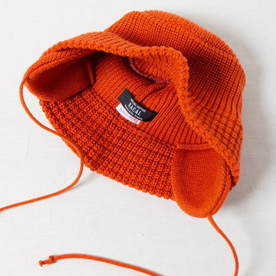 【残り一点】Ear Knit Bucket Hat