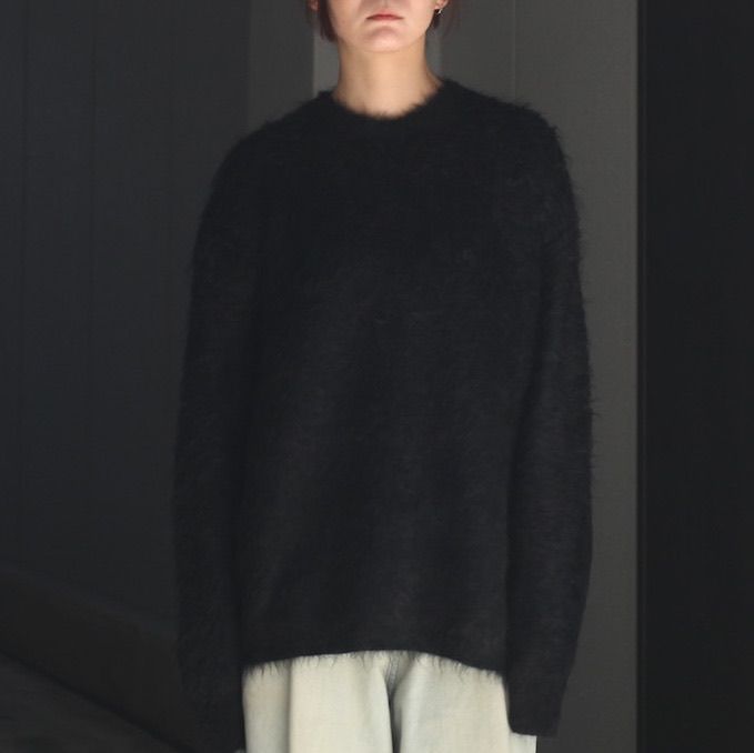 【残りわずか】Kid Mohair Knit Crew Neck LS
