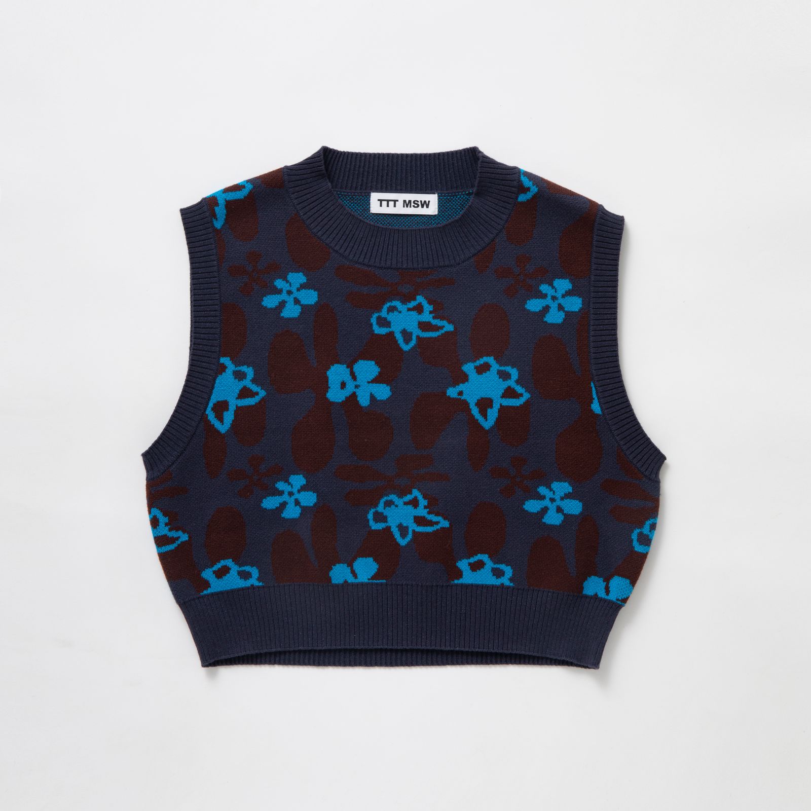 TTT MSW - 【残りわずか】Flower Camo Knit Vest | ACRMTSM ONLINE STORE