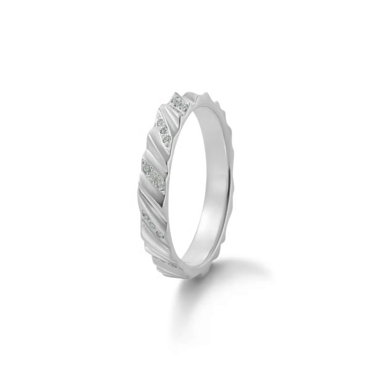 【お取り寄せ注文可能】Denova Ring W / Dia(SILVER925)
