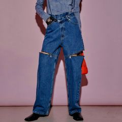 【残り一点】Side Slash Denim Pants