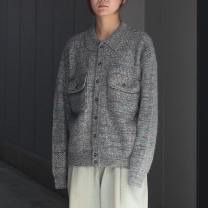 【残り一点】Rib Pattern Knit Jacket