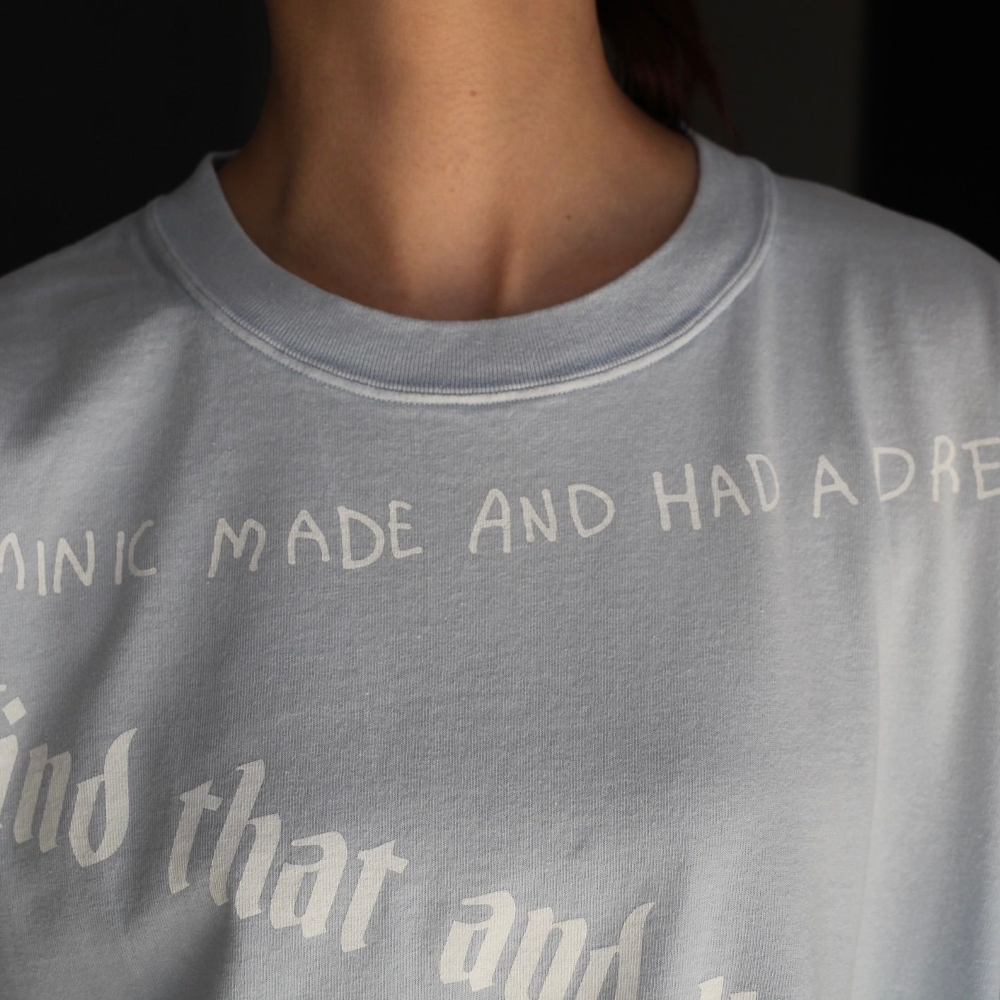 【残り一点】"TATTOO" Switching Tee