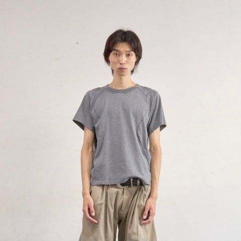 【残り一点】Panelled Half Sleeve T-Shirt