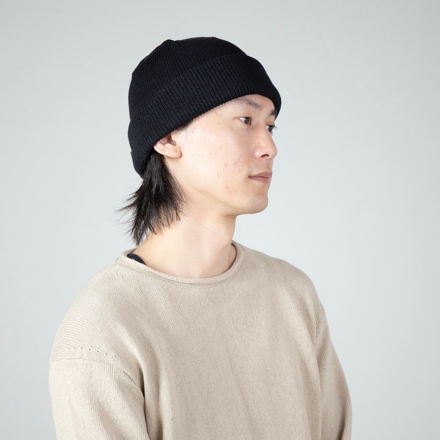 【残り一点】RV Border Short Beanie