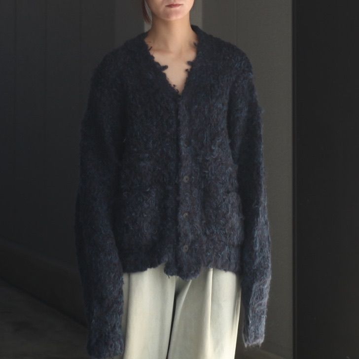 【残り一点】3Color Mix Mohair Cardigan