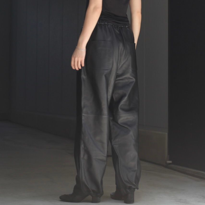 【残り一点】Sheep Leather Easy Trousers