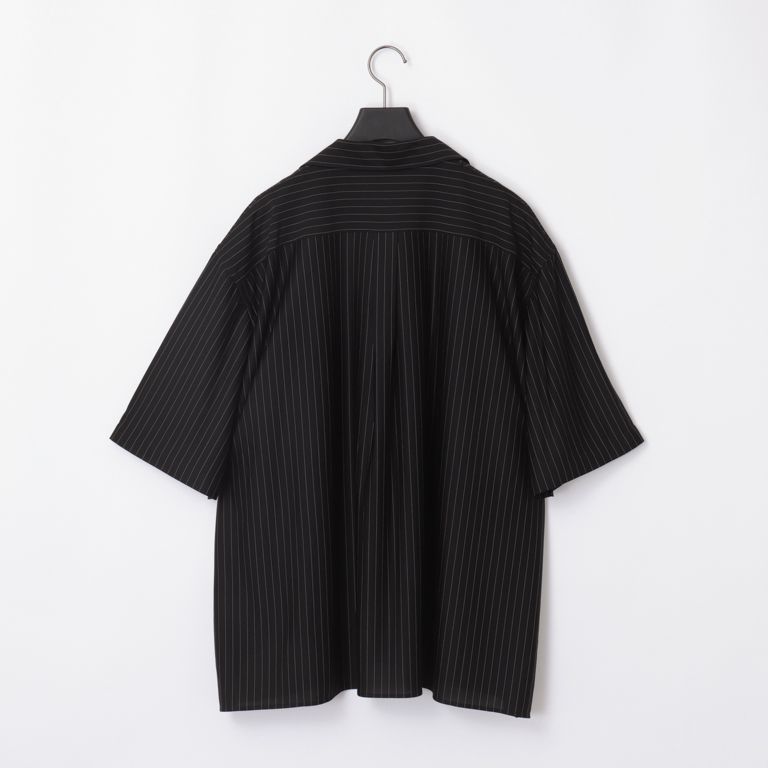 【残り一点】36G Silk Stripe Ether SS Shirt