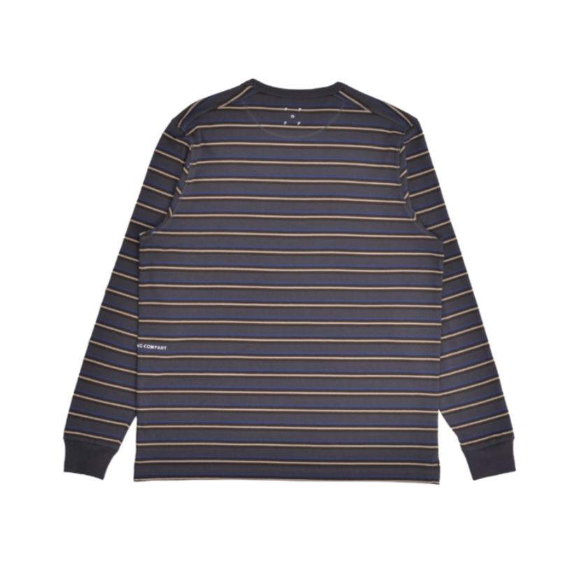 Pop Trading Company - 【残り一点】Striped Longsleeve Pocket T