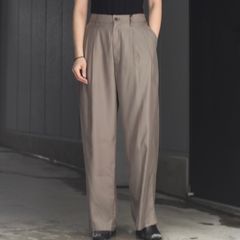【残り一点】Cupro Twill Wide Easy Trousers