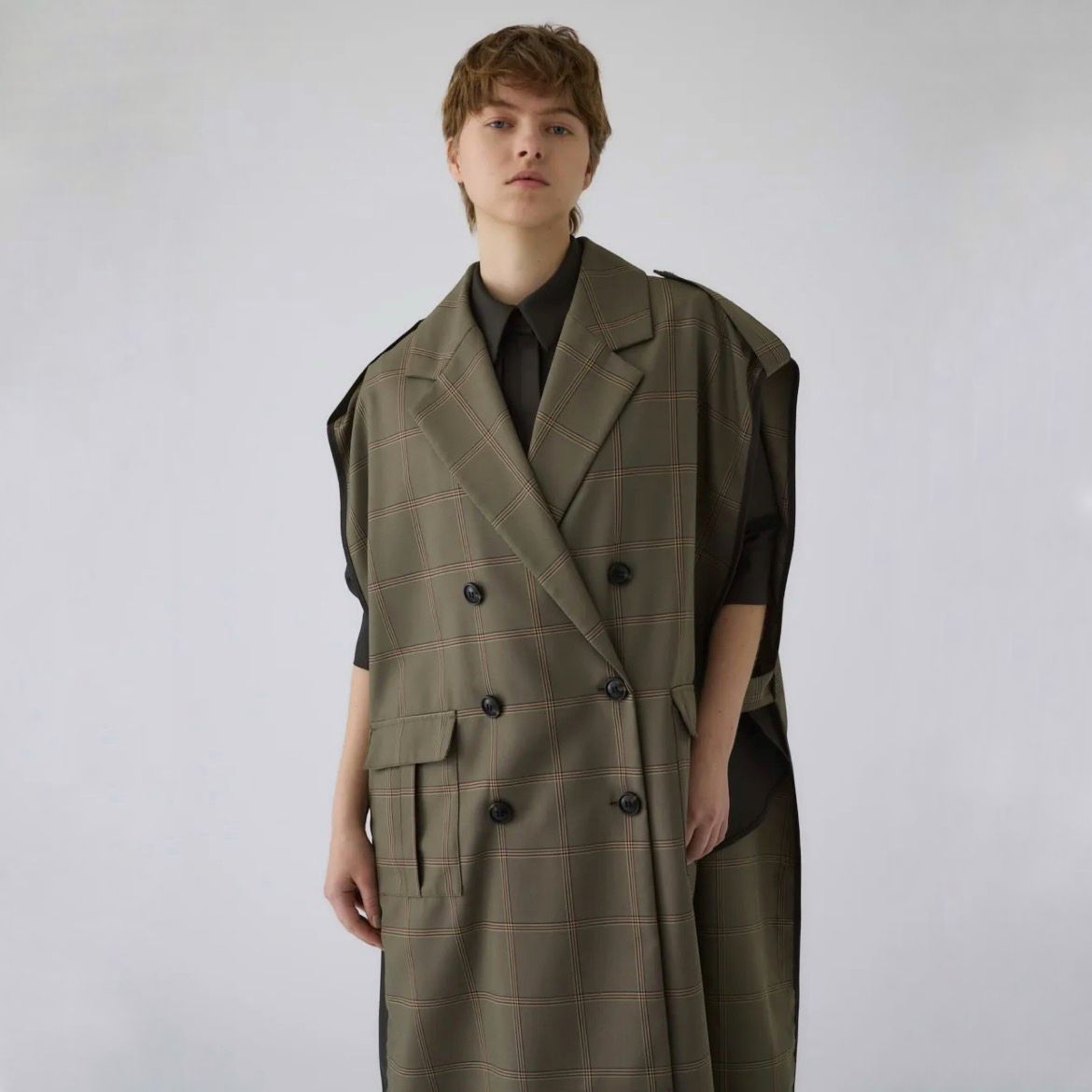 【残り一点】Gabardine Cape