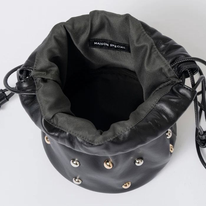 【残り一点】Multi Fabric Drawstring Bag