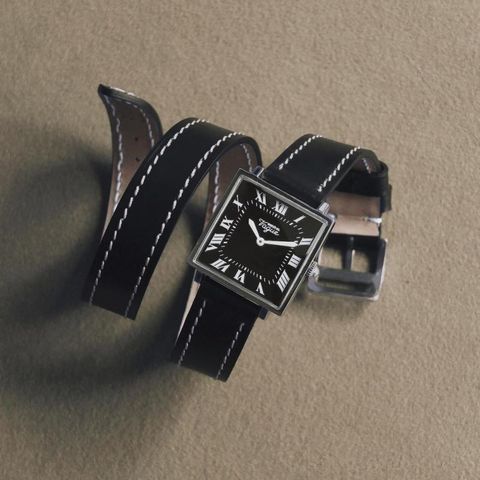 【残り一点】Carré Double Loop(MEN/STAINLEESS STEEL/BLACK×BLACK)