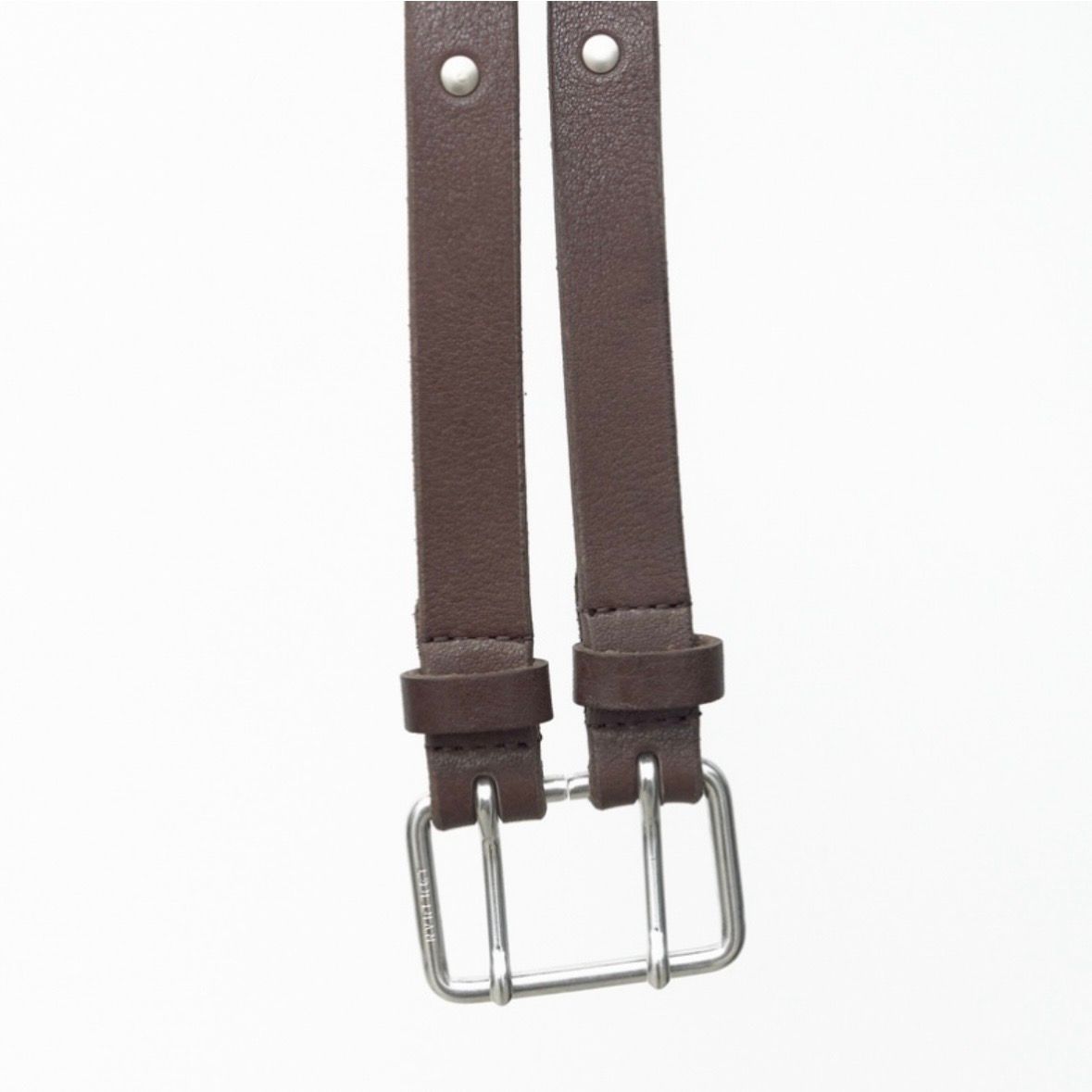 【残り一点】Studded Double Pin Split Leather Belt