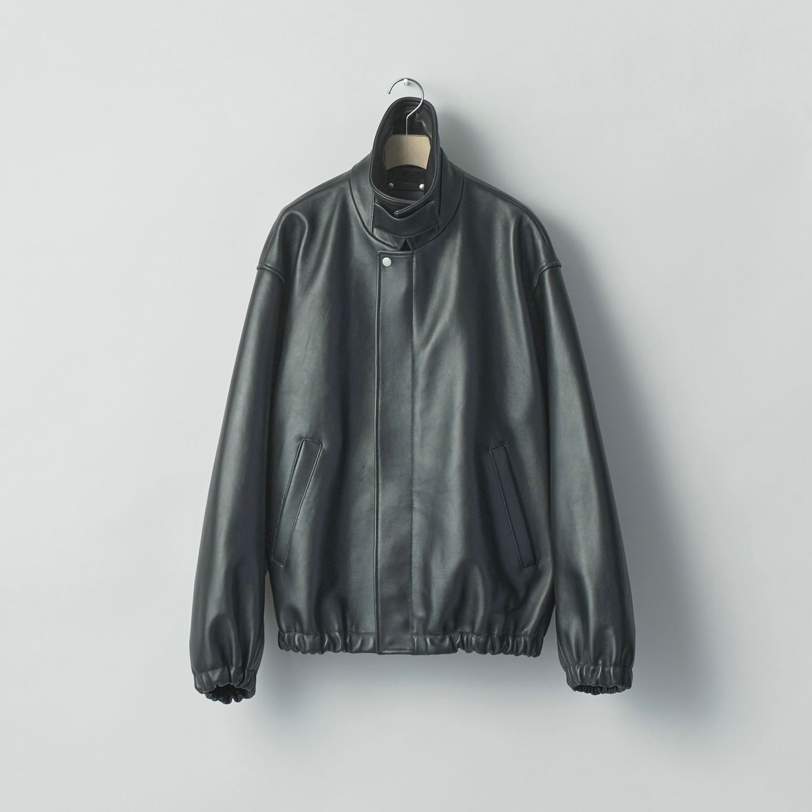 【残りわずか】Sheep Leather Zip Short Jacket