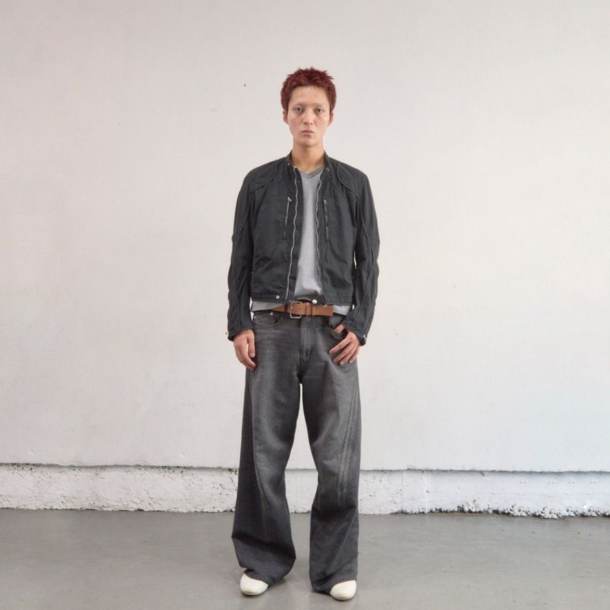 【残り一点】Panelled Motor Cycle Jacket