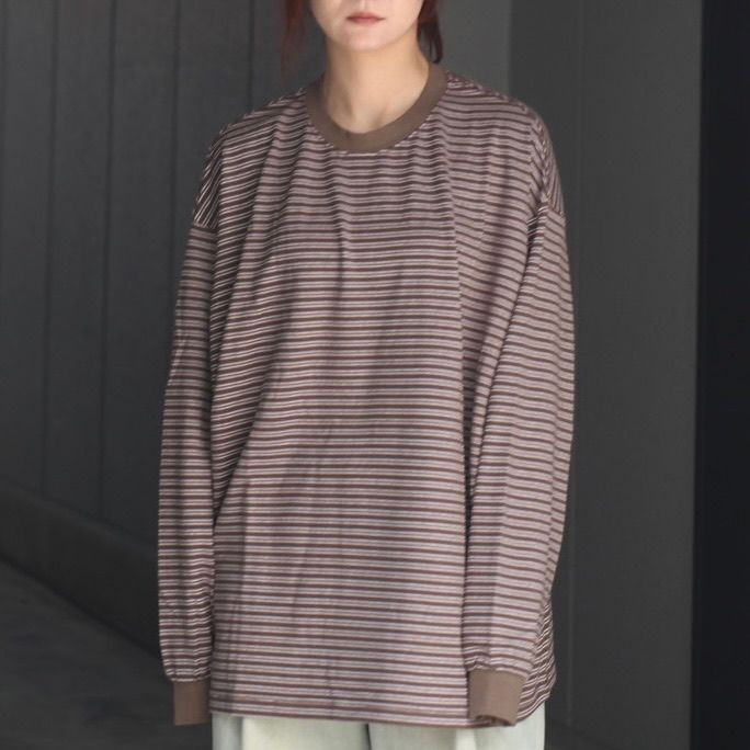 【残り一点】Border Wide L/S T-shirt