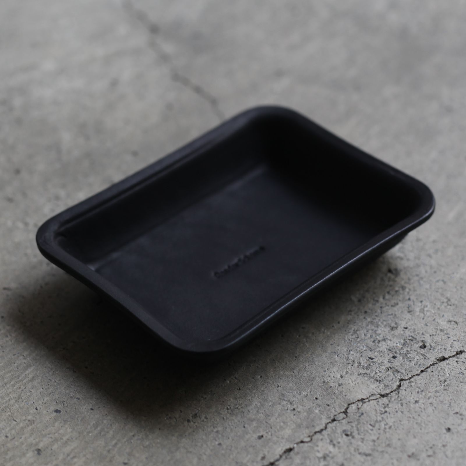 【残りわずか】Leather Tray_S(BLACK)