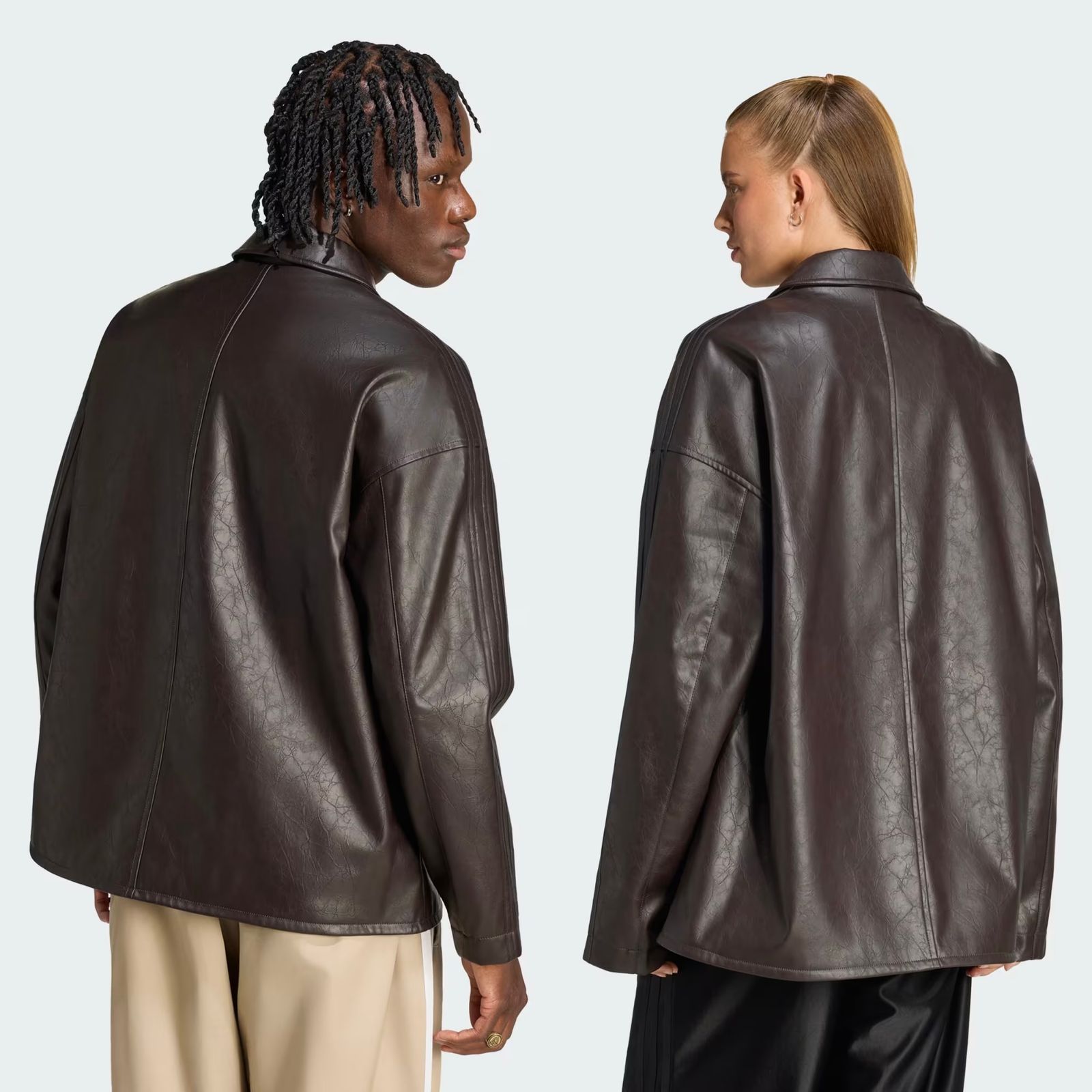 【残り一点】Pleather Coat