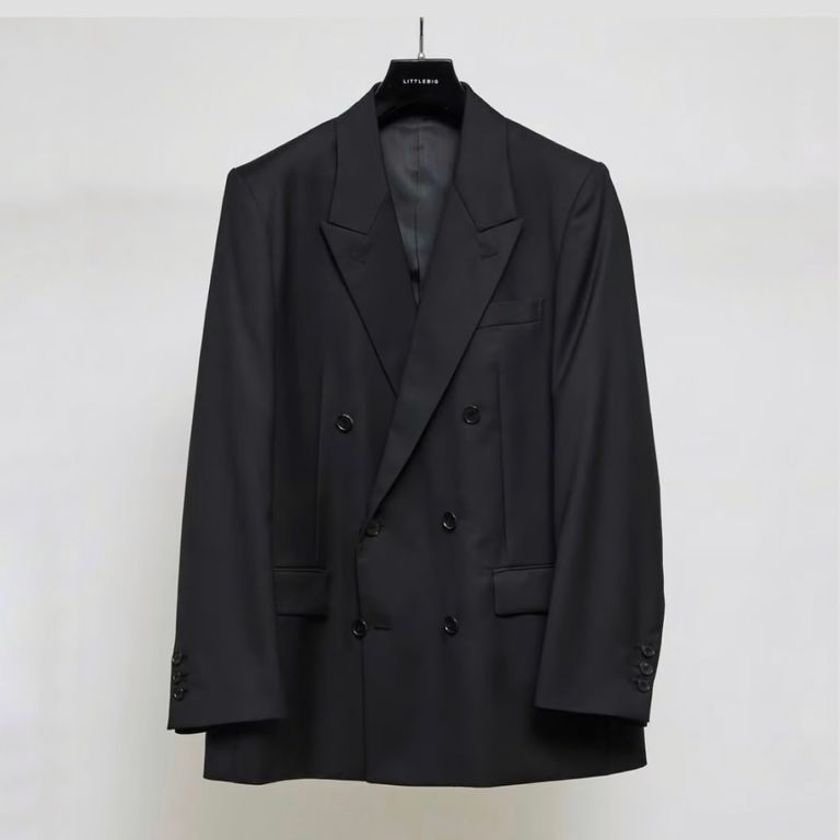 LITTLEBIG - 【残り一点】Black 6B Double Jacket | ACRMTSM ONLINE STORE 