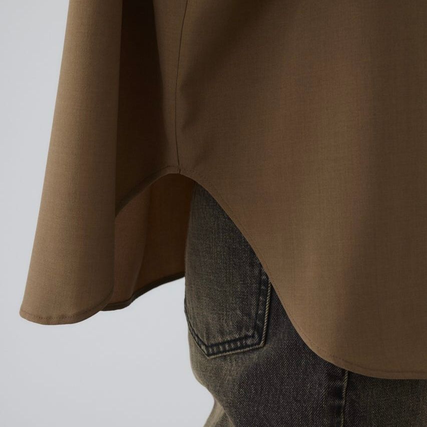 【残り一点】Round Cuff Blouse
