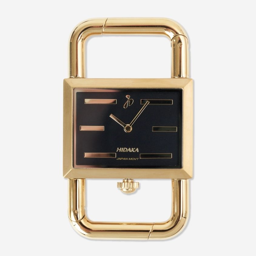 【残り一点】Carabiner Watch(GOLD×BLACK)