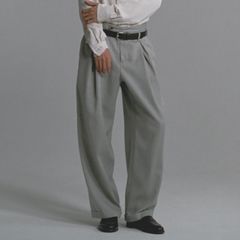 【残り一点】Double Inverted Tuck Trousers