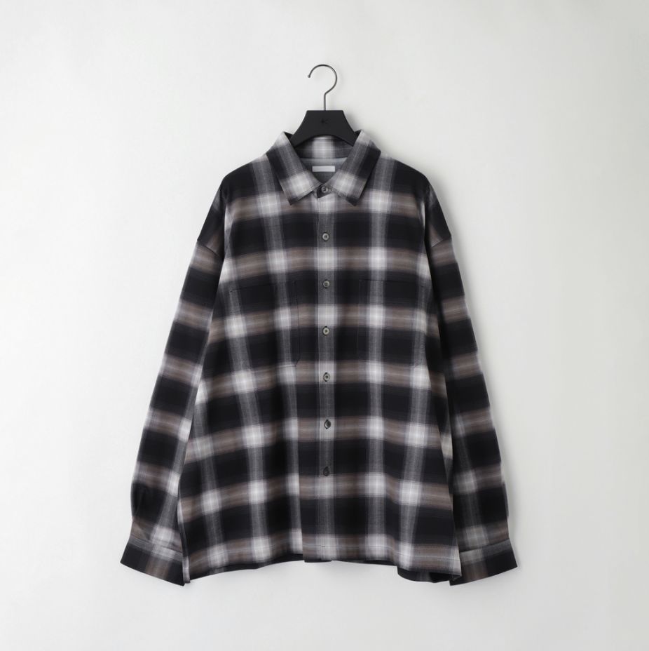 【残り一点】28G Ombre Check Balise Shirt