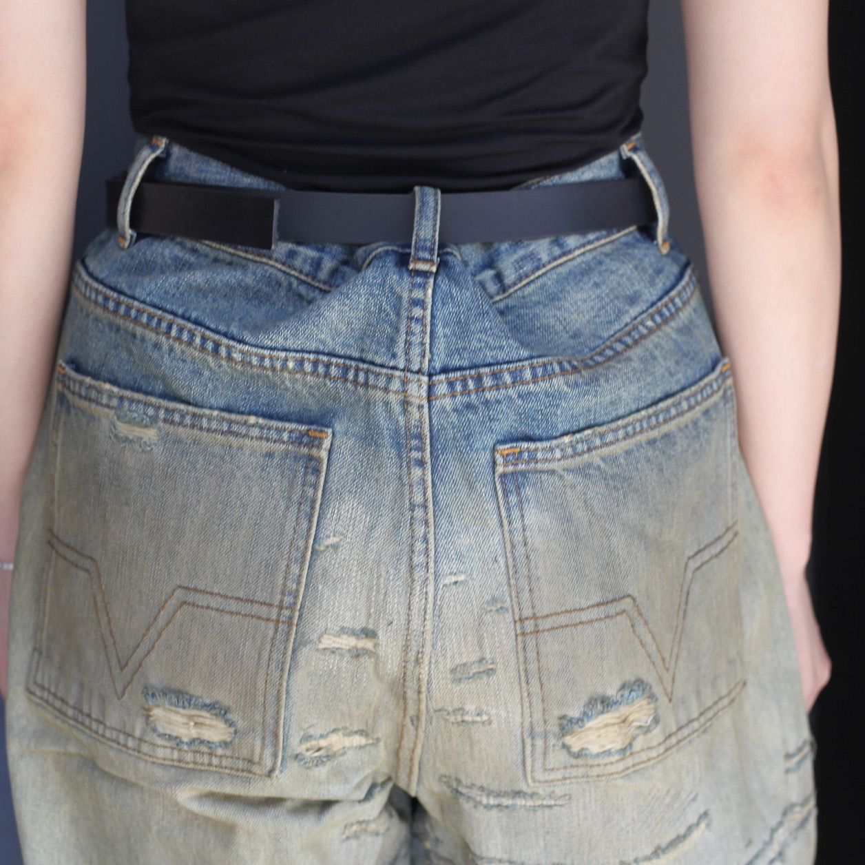 【残り一点】Crash Japanese Baggy Denim