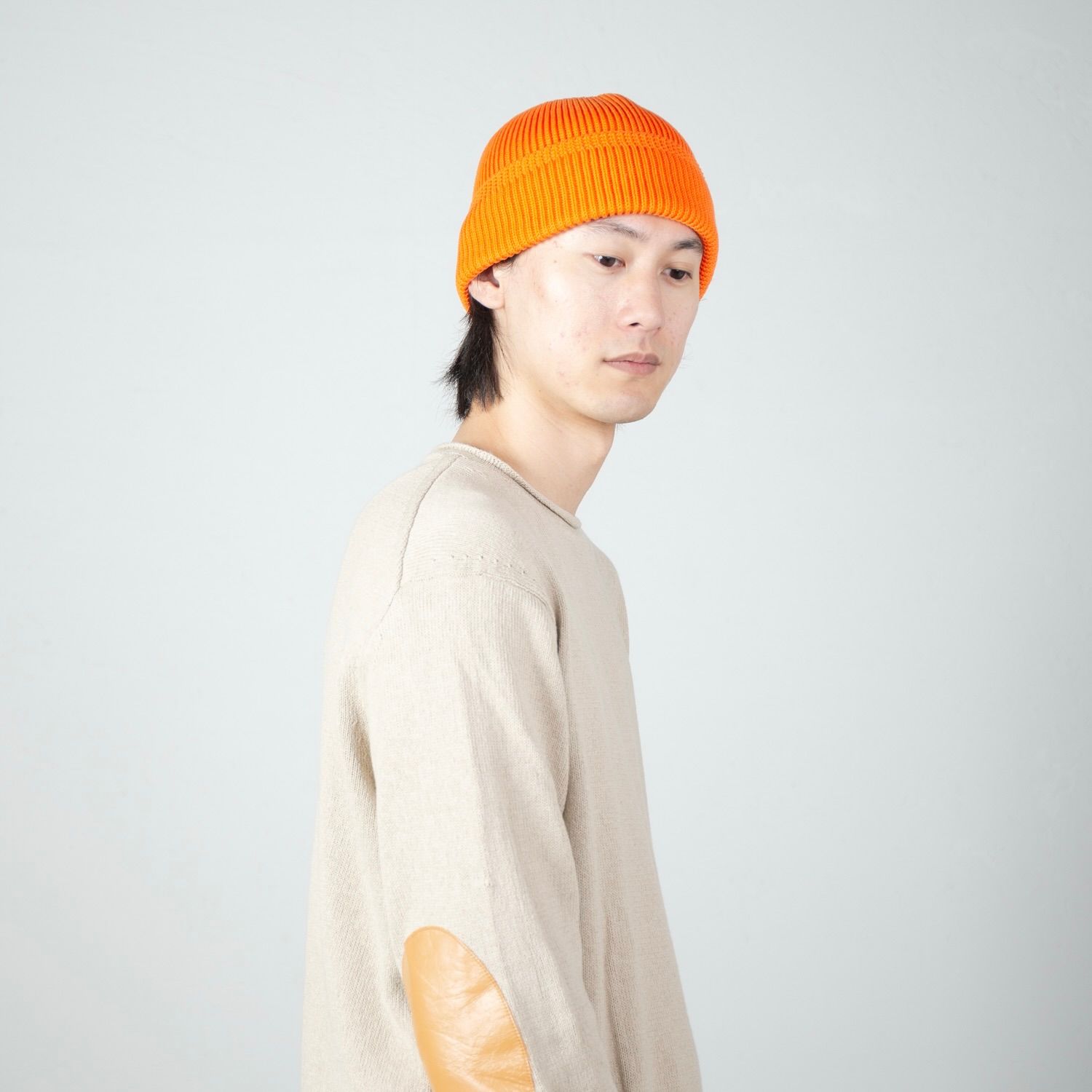 【残り一点】Cotton Acrylic Knit Beanie