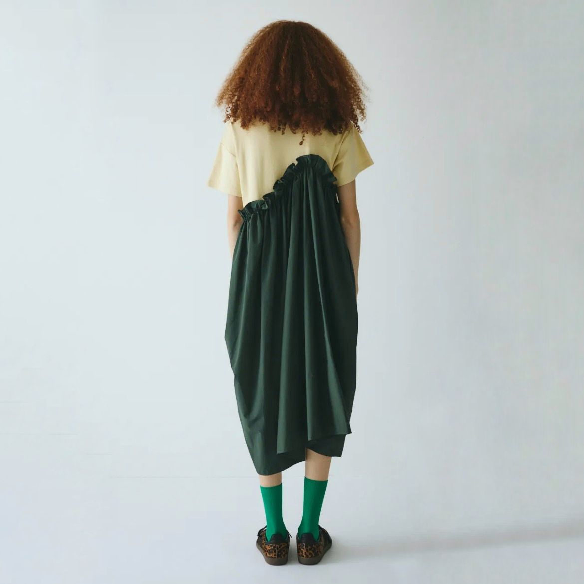 【残り一点】Wave Frill Cut Dress