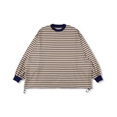 【残り一点】Balloon Border Long-Sleeve T-Shirt
