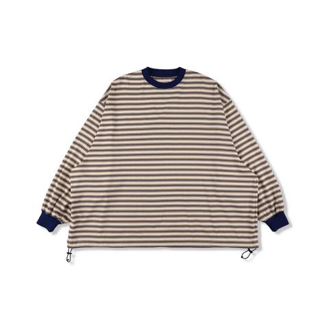 【残り一点】Balloon Border Long-Sleeve T-Shirt