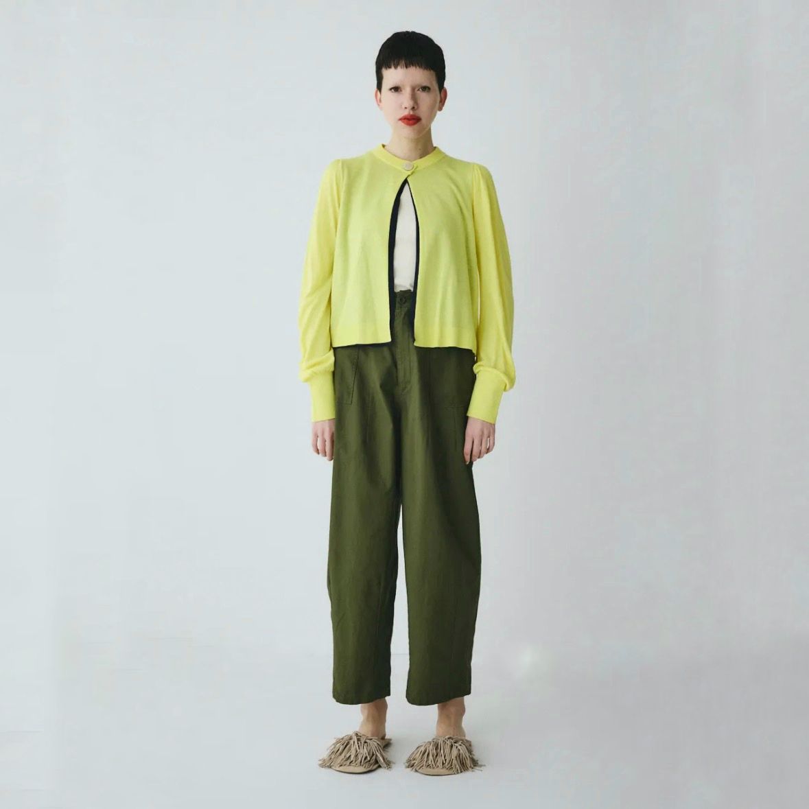 【残り一点】Layered Knit Cardigan