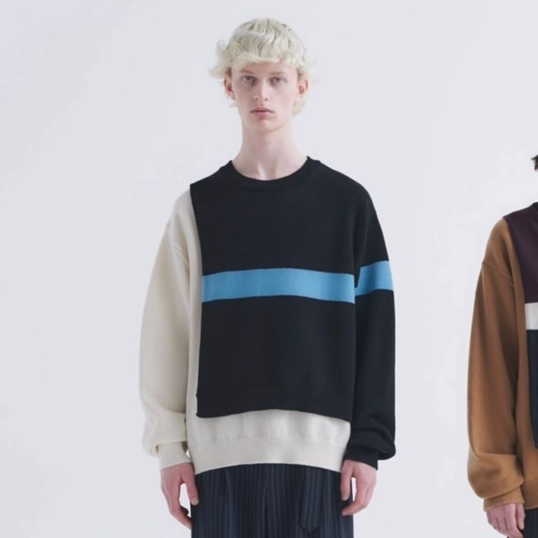 CULLNI - 【残り一点】Layerd Pullover Knit | ACRMTSM ONLINE STORE