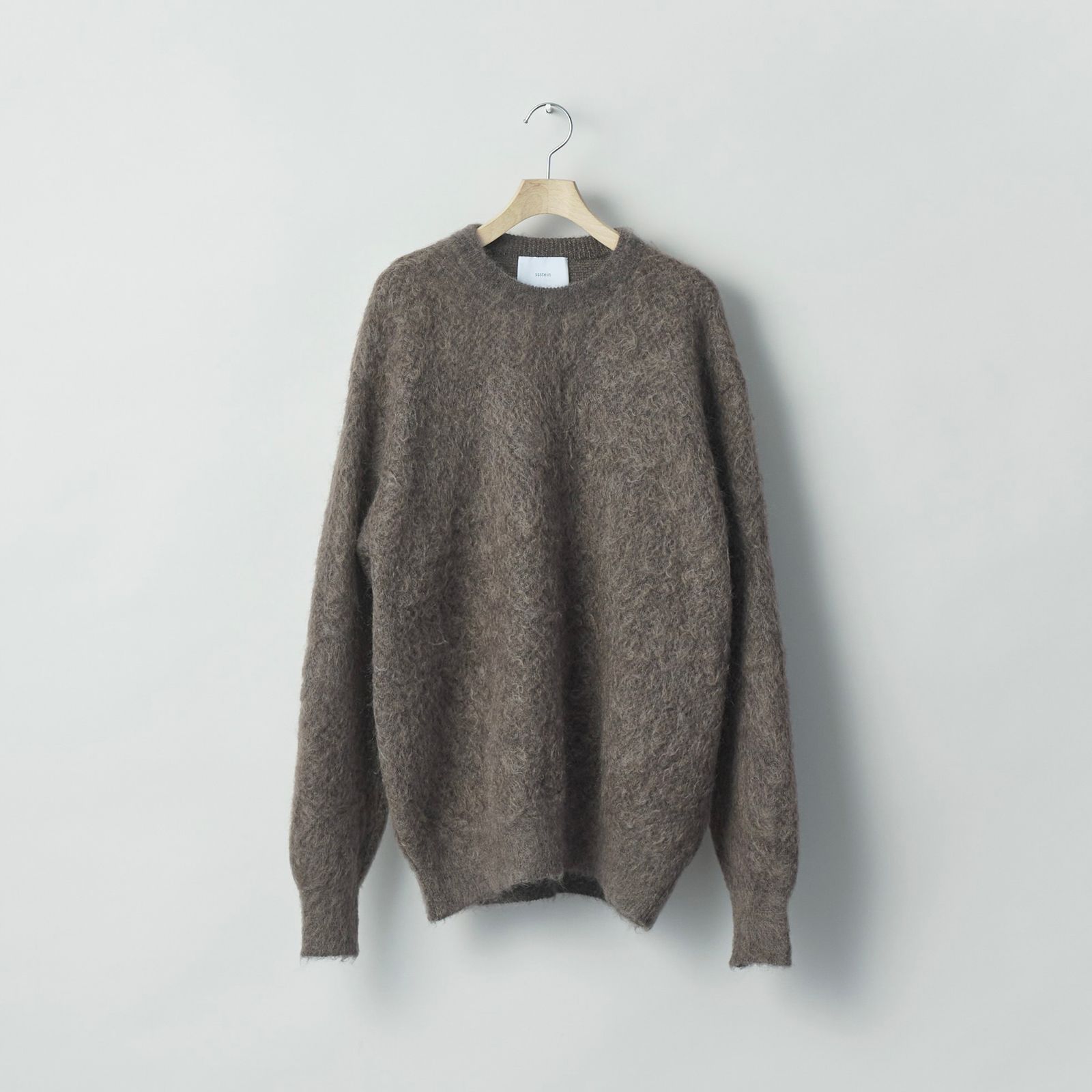 【残りわずか】Kid Mohair Mix Jacquard Knit LS