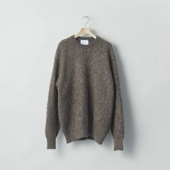 【残りわずか】Kid Mohair Mix Jacquard Knit LS