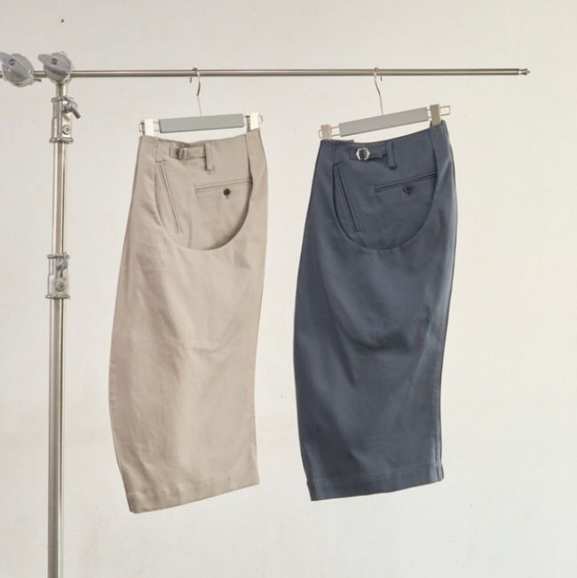 【残り一点】S Curved Utility Capri Trousers