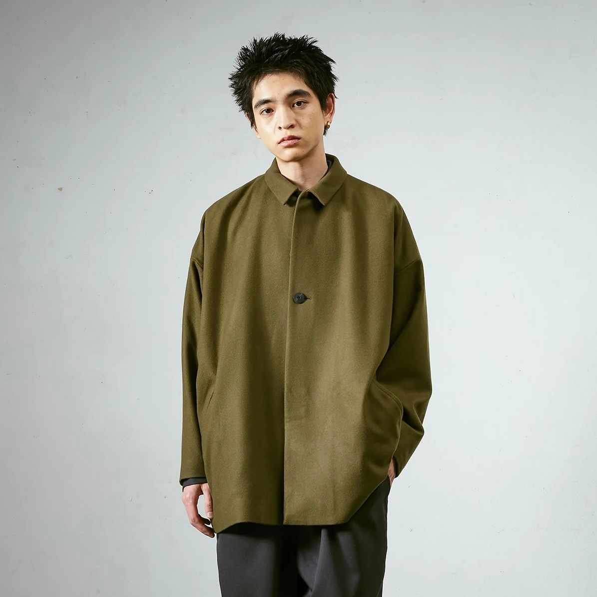 【残り一点】メルトンBIGハーフコート