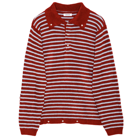 【残り一点】90 Flip Stripe Pile Knit