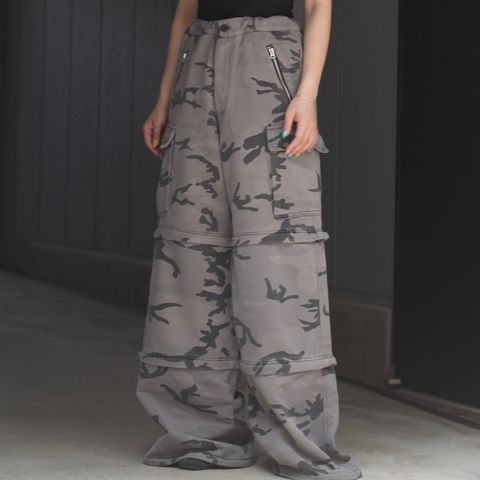 【残り一点】3way Camo Large Fit Trouser