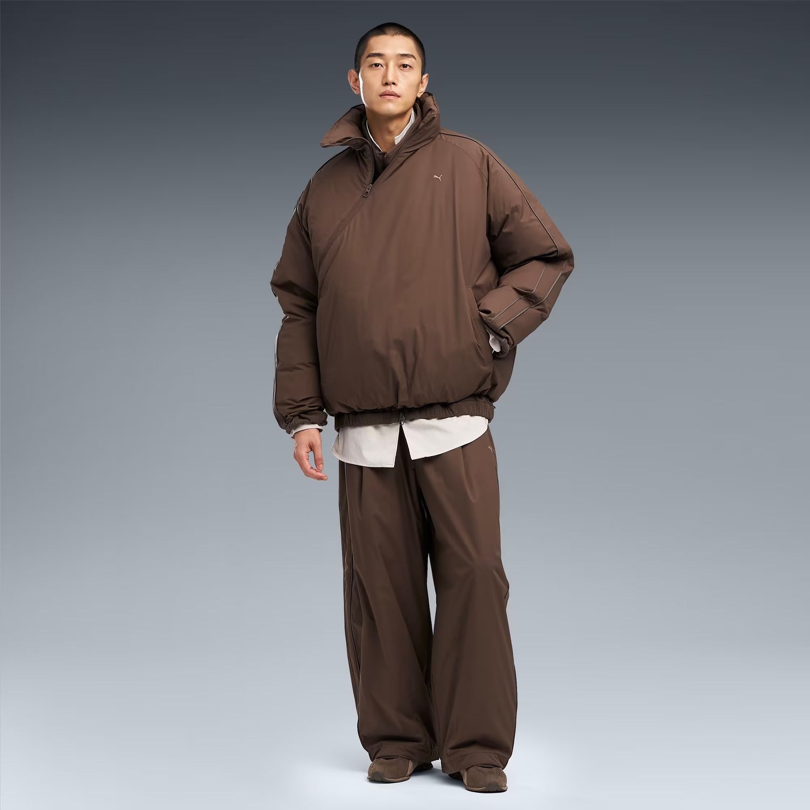 【残り一点】Matt Taffeta Thin Padded Pnts
