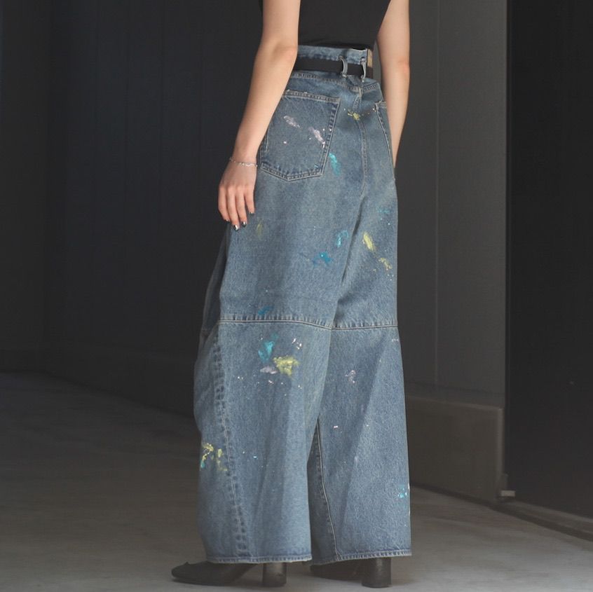 【残り一点】Painted Ordinary City Baggy