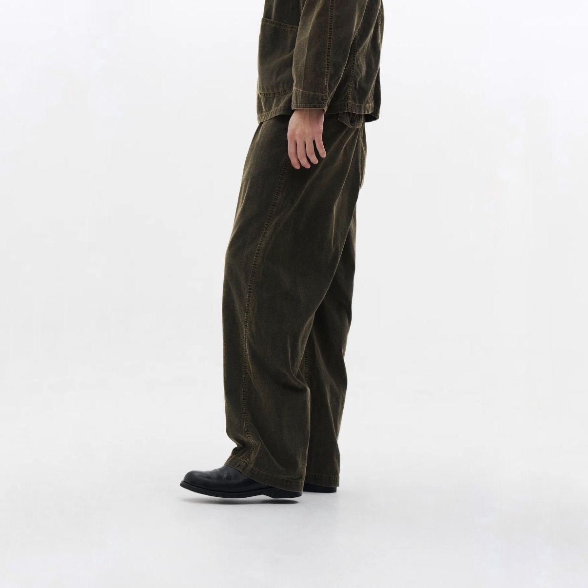 【残り一点】Corduroy 1Pleated Easy Trousers