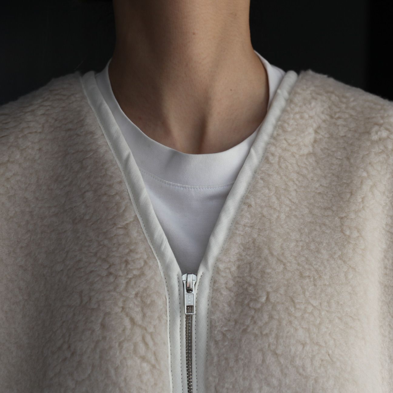 【残り一点】Fleece Vest - S